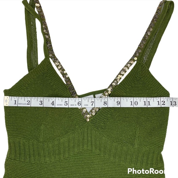 A/X Armani Exchange Knit Camisole green Medium - Picture 3 of 8